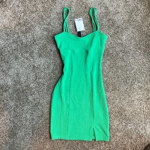 Green H&M mini dress